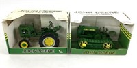 (2) John Deere Die-cast 1:16 Scale Tractors