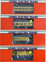 (4) Lionel Union Pacific Train Cars