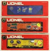 (3) Lionel 75th Anniversary Train Cars