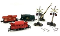 Lionel Train Cars & Crossing Signals