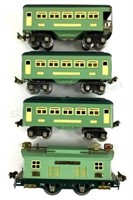 (4) Lionel 1930 Train Cars W/ 253 Locomotive,