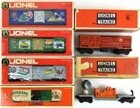 (6) Lionel Train Cars W/ 75th Anniversary