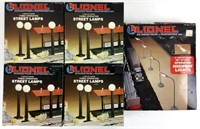 (5) Lionel Street Lamps & Highway Lamps