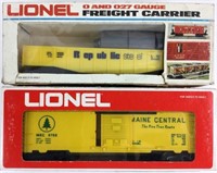 (2) Lionel Train Cars W/ Original Boxes