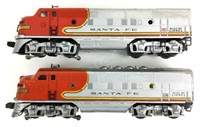 (2) Lionel Santa Fe Locomotives 2343 & 2352