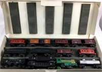 (13) Lionel Train Cars W/ Storage Box