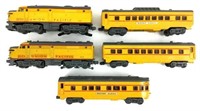 (5) Lionel Union Pacific Train Cars Locomotives