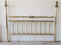 Vintage Brass Head Board - Queen