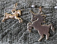 10K GOLD UNICORN CHARM