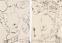 Pablo Picasso 1881-1973 Spanish Litho Print Paper