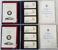 1985 Official Inagural Medallic & Postal Sets