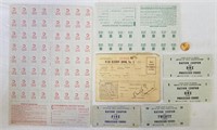 WWII-era Ration Stamps, Book & Coupons