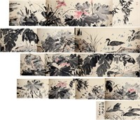 Li Kuchan 1899-1983 Chinese Watercolour Scroll