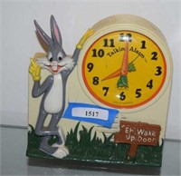 Vtg Bugs Bunny Clock