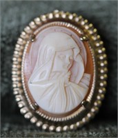 1/20th Gold-fill Virgin Mary Cameo