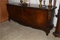 Large Antique Buffet Sideboard w/