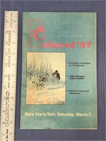 A collectable 1987 Iditarod catalog, in excellent