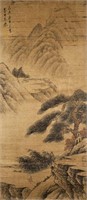Wu Li 1632-1718 Chinese Watercolour on Paper