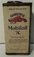 Gargoyle Mobiloil "A" Medium Body Oil