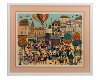 Artist Proof French Cafe - Signed Claudine