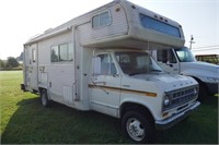 1976 FORD F350 MOTORHOME - GAS POWERED