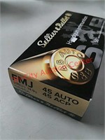 50 rounds Sellier & Bellot 45 ACP ammo ammunition