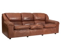 Roche Bobois Leather Sofa