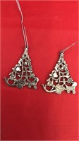 Gorham silver plated Christmas tree ornament