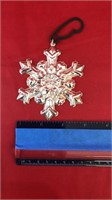 Gorham 1995 Sterling Snowflake Ornament