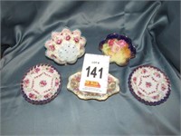 Hand Painted Bavaria Candy Dish 6.25", Nippon