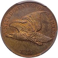 1C 1856 FLYING EAGLE. PCGS PR65 CAC