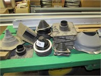 Various Metal Pipe Flashing