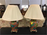 Pr. Oriental lamps