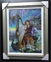 Hand Embellished Signed Giclee by Josephine