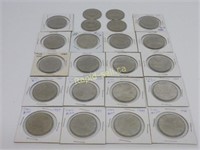1980's Canadian Dollar Coin Collection