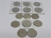 Collection of 1968 & 1969 Canadian Dollar Coins