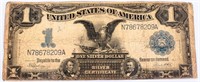 Coin 1899 Black Eagle $1 Silver Certificate Nice!