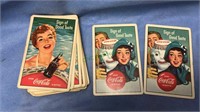 Vintage Coca-Cola deck of cards complete with the