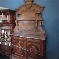 Buffet w/Marble stone top