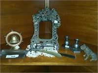 SELECTION OF ASSORTED METAL PIECES,
