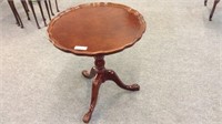 CLAW FOOTED FLIP TOP WINE TABLE
