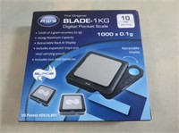 ANS Blade-1KG Digital Pocket Scale, NIB