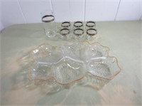 6-Piece Glass Serving Set & Glass Dish