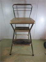Vintage Cosco Metal Chair/Step Stool