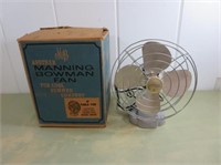 Manning Bowman Fan w/Box