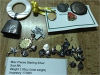 Misc Pieces Sterling Silver 27 pieces