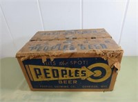 Case of (22) Bottles of Peoples Beer