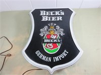 Beck's Bier Lighted Sign