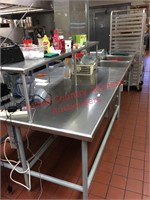 Stainless Steel Counter Station