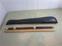 Pool Cue w/Case - Nice